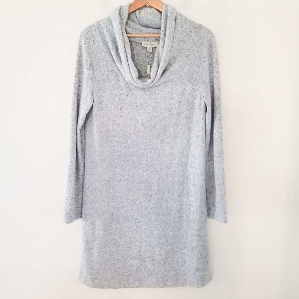 Charlie Paige sweater dress with cowl neck